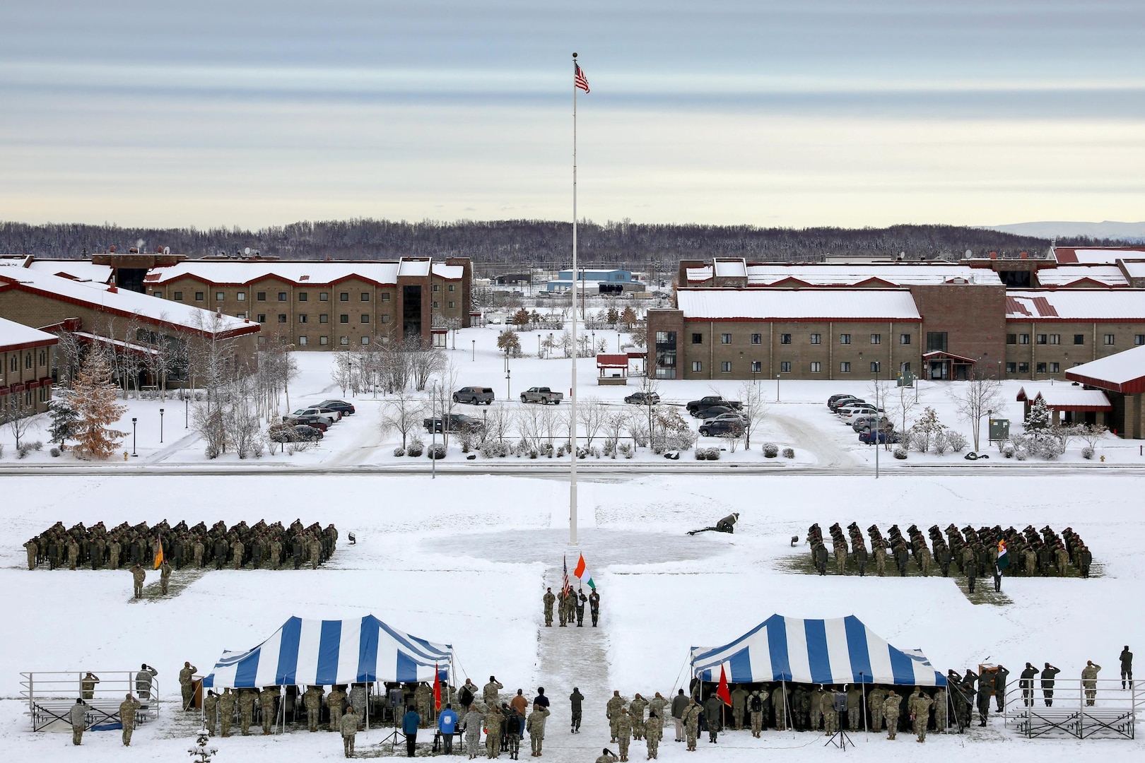 U.S. Indian Army troops conclude Yudh Abhyas 21 with ceremony