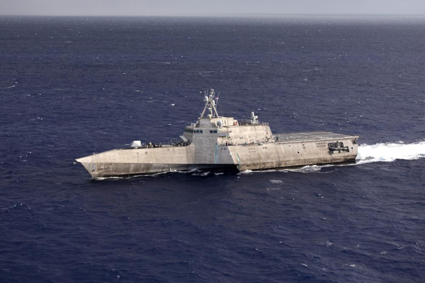 USS Tulsa Underway