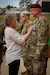 Diane Coggin pins the new two-star rank on the uniform of her husband, Maj. Gen. Jeffrey C. Coggin, commanding general, U.S. Army Civil Affair and Psychological Operations Command (Airborne), during his promotion ceremony, Oct. 25, 2021, Fort Bragg, N.C.