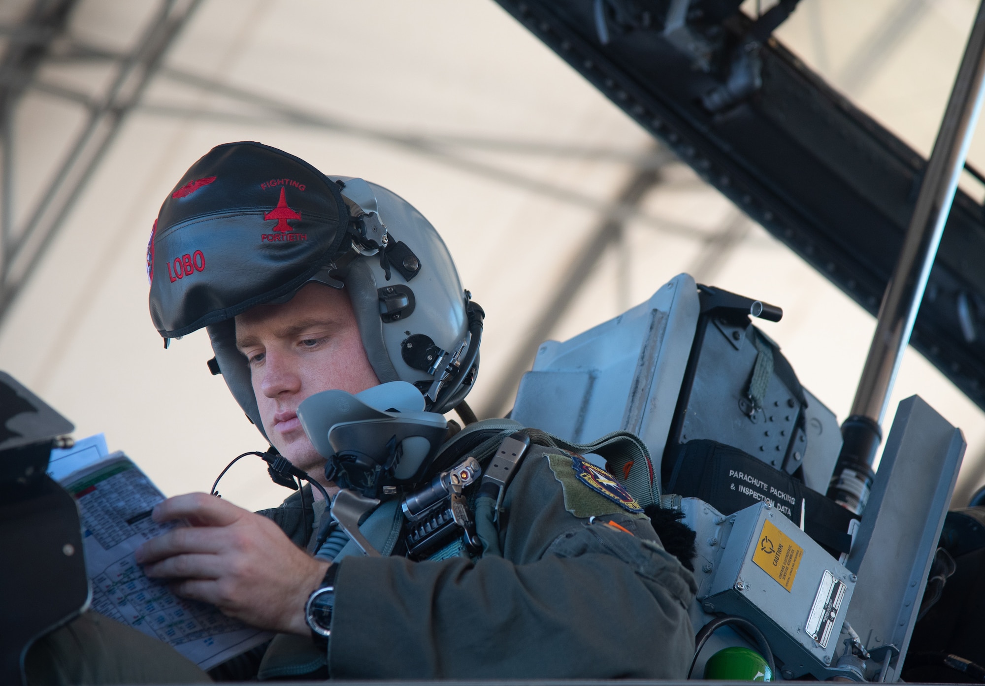 photo of pilot participating in Emerald Flag