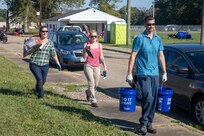 Norfolk Naval Shipyard’s (NNSY) Natural Resources Program office and NNSY volunteers participated in the National Environmental Education Foundation’s (NEEF) National Public Lands Day (NPLD) by planting native trees at the Craddock Little League Fields. These efforts were to enhance broader Environmental Stewardship, improve air quality, reduce and store excess carbon, stabilize soils, provide shade, and increase native biodiversity. Established in 1994 and held annually, NPLD is the nation's largest single-day volunteer event for public lands.