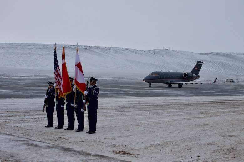 Her Majesty the Queen of Denmark, Margrethe II, visits Thule