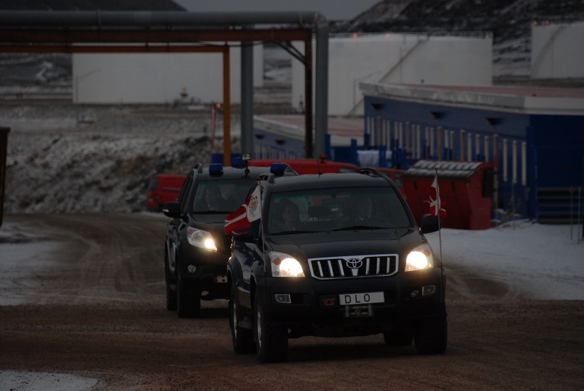 Her Majesty the Queen of Denmark, Margrethe II, visits Thule