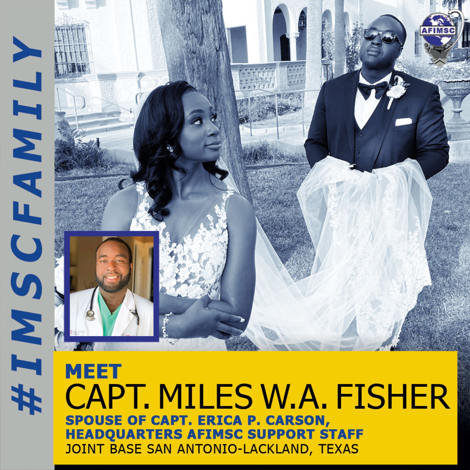 #IMSCFamily spotlight Capt. Miles. W.A. Fisher