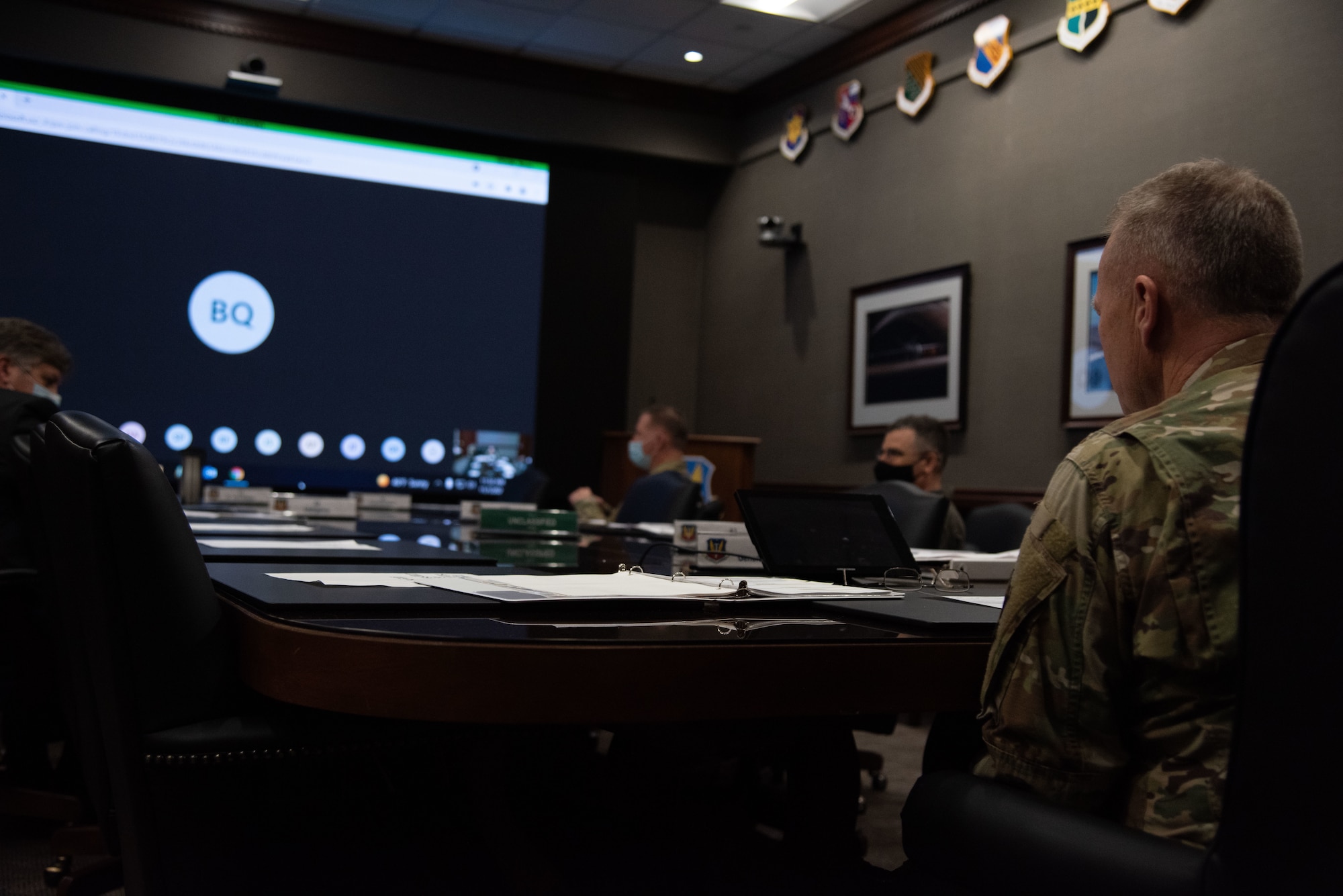 Photo of Gen. Mark Kelly, commander of Air Combat Command at ACC Spark Tank 2022