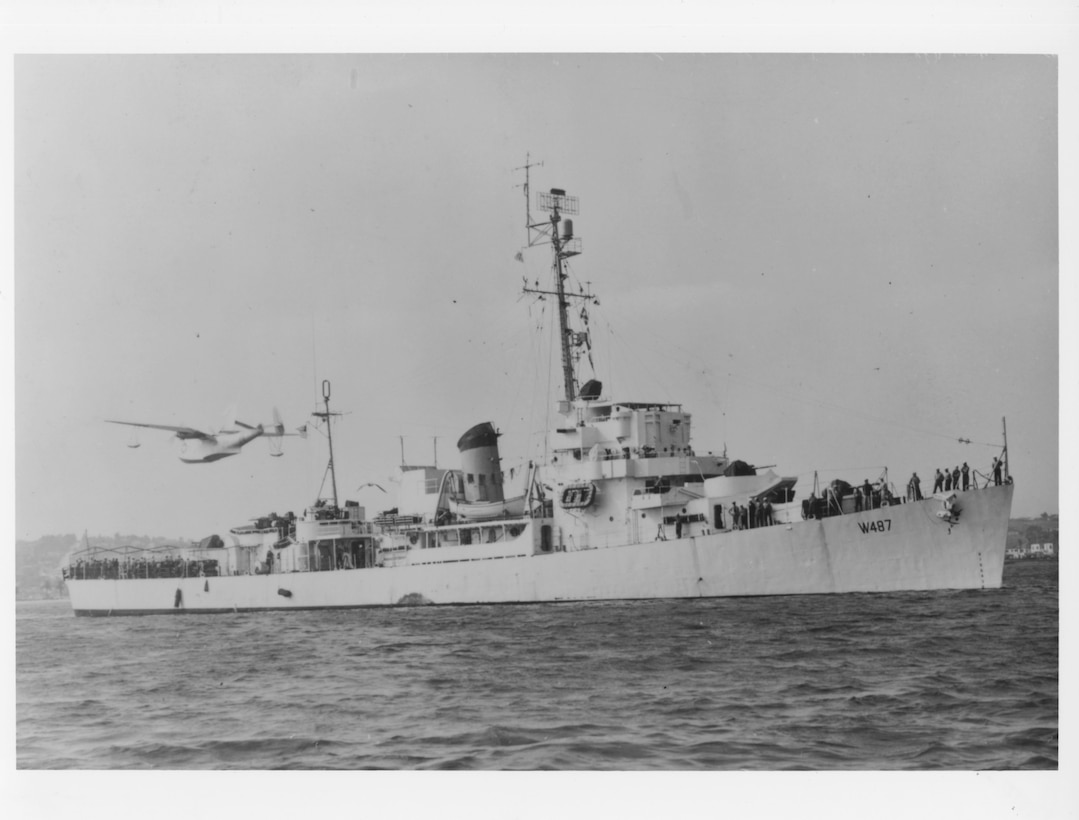 CGC Vance, a World War II-era destroyer escort transferred to the Coast Guard and commissioned as a cutter during the Korean War to augment the increased weather patrols and stations set up in the Korean War.
