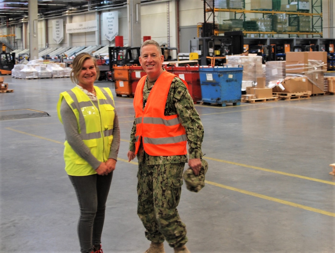 DLA Logistics Operations director visits DDDE