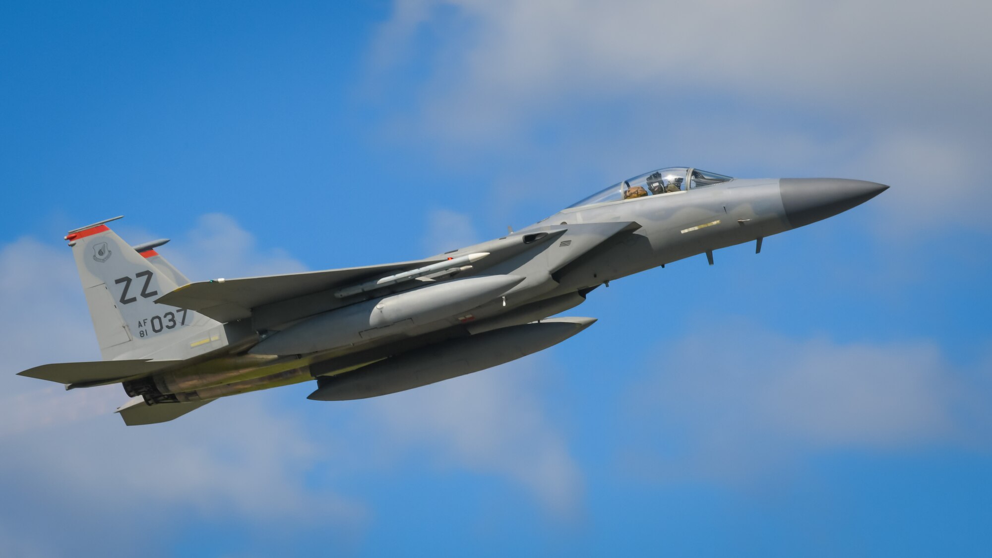 Photo of an F-15C Eagle