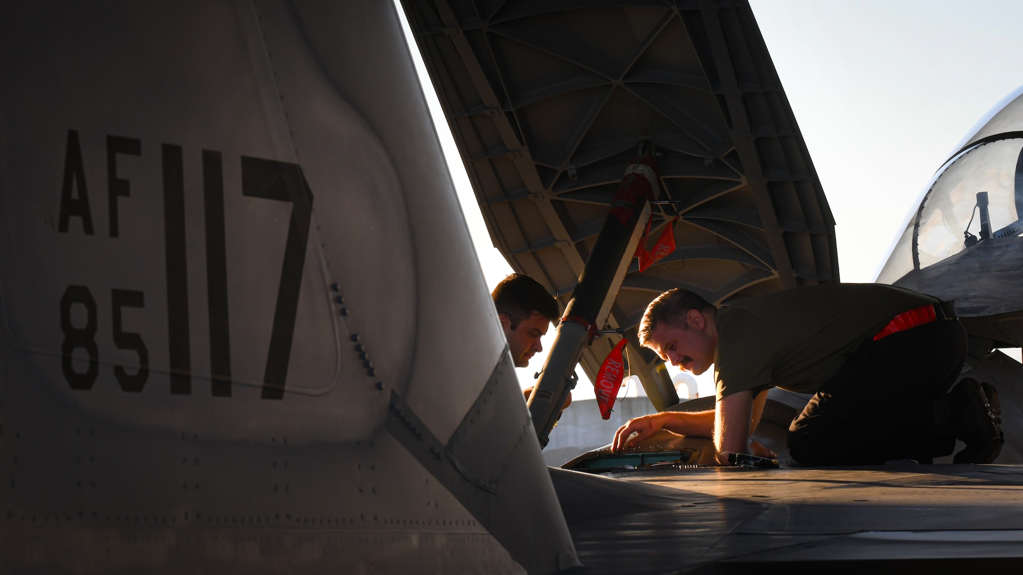 Photo of an F-15C Eagle