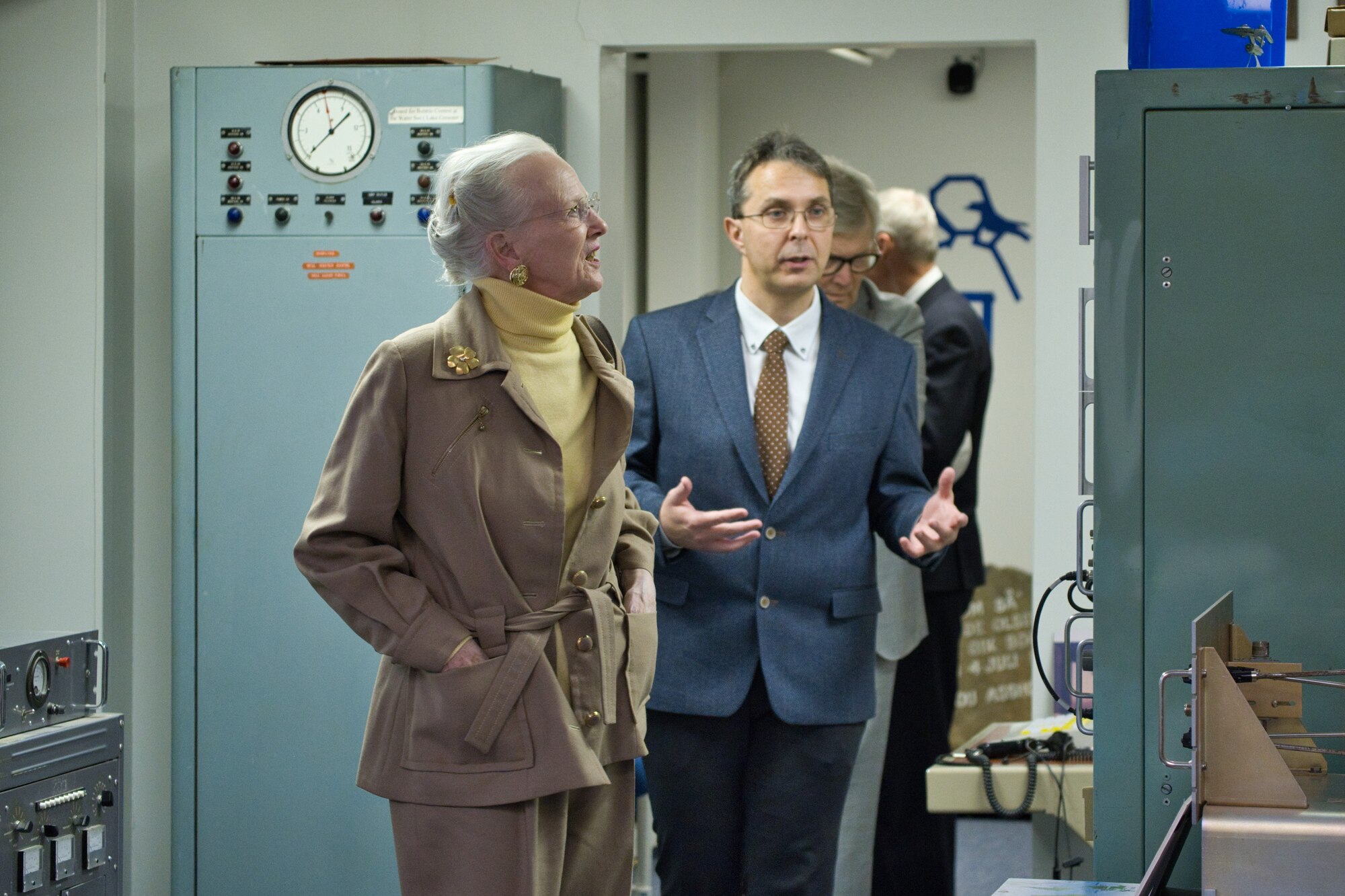 Her Majesty the Queen of Denmark, Margrethe II, visits Thule