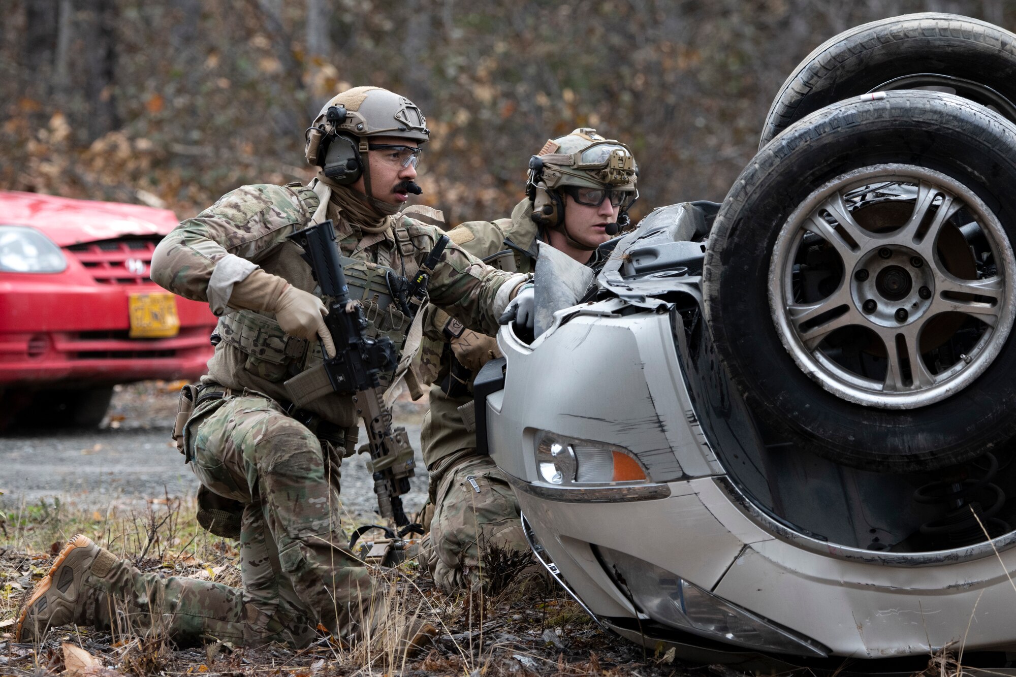 Arctic Guardian PJs partner with Army Guard for mass casualty exercise