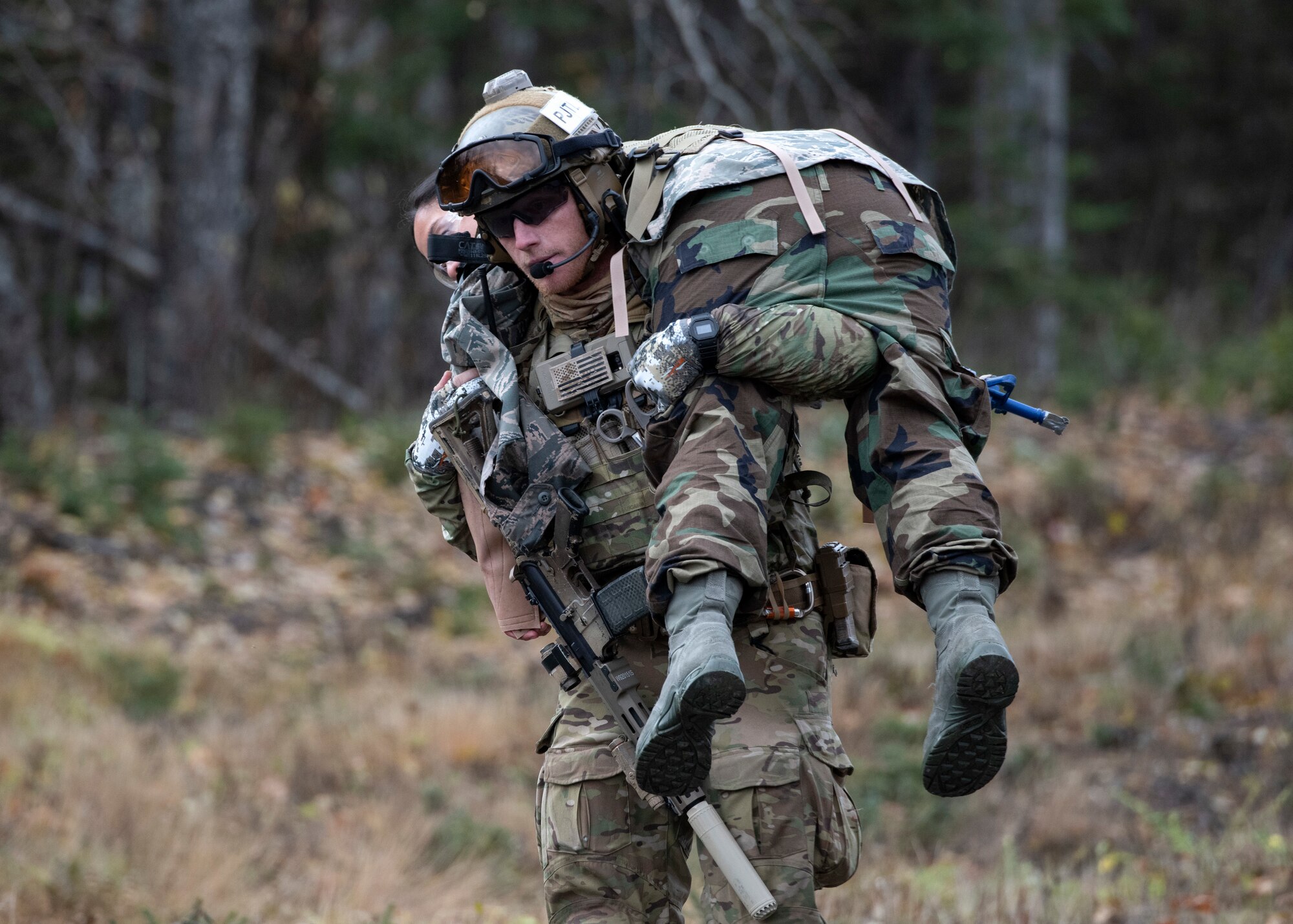 Arctic Guardian PJs partner with Army Guard for mass casualty exercise