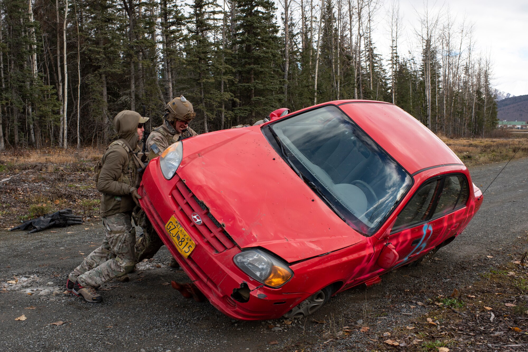 Arctic Guardian PJs partner with Army Guard for mass casualty exercise