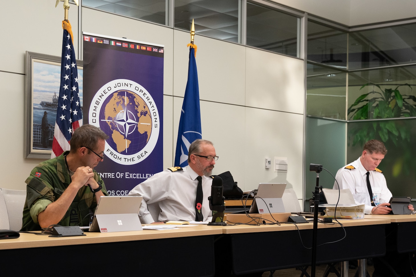 Combined joint operations from the sea centre of excellence hosts 6th