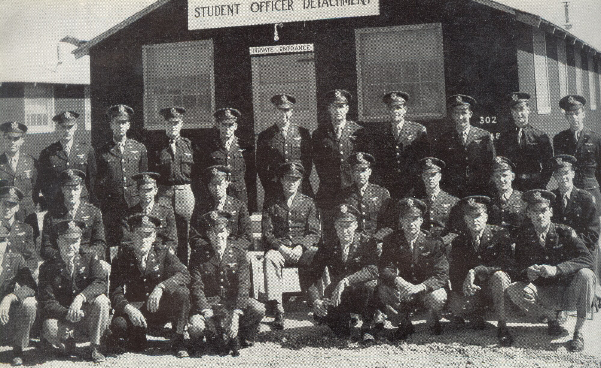 Pilot training graduates Laughlin Air Force Base, Texas, in 1943. (Courtesy photo)