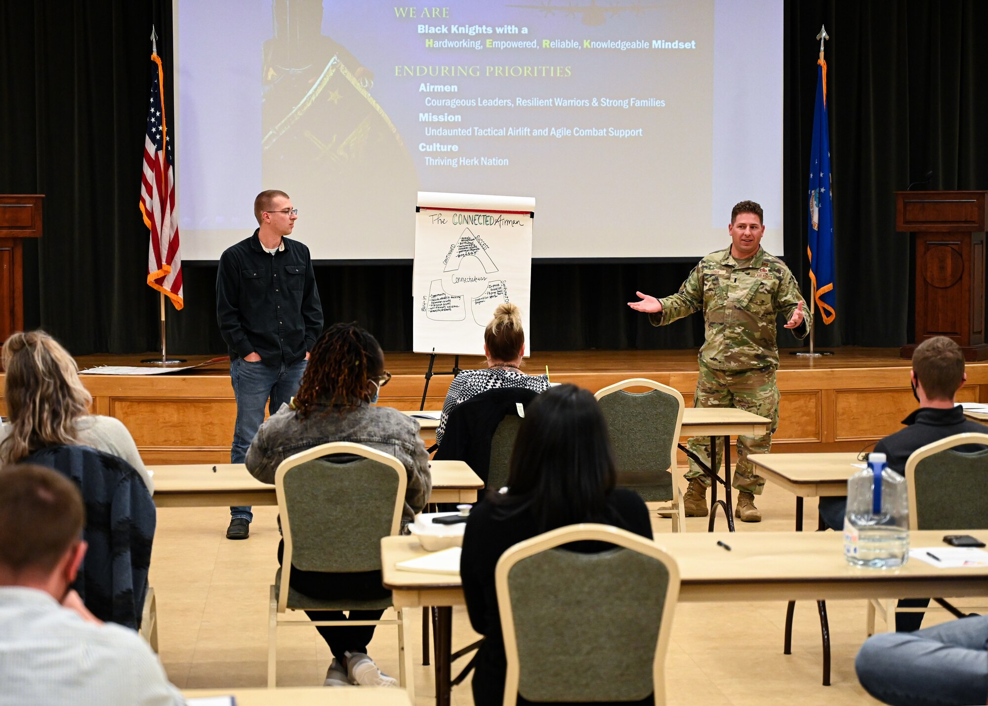 Members give a presentation