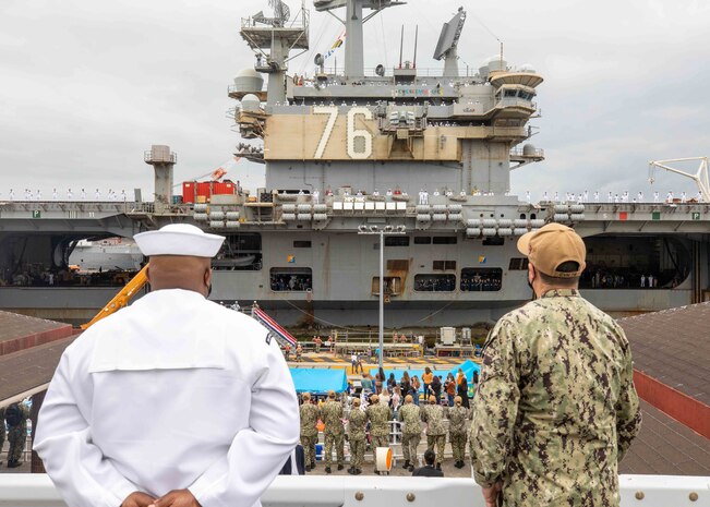 Japan-Based Logistics Center Accommodates Ronald Reagan’s Return