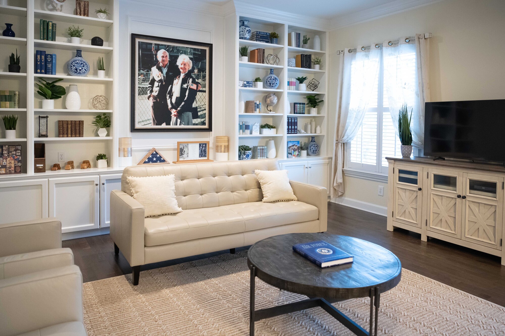 living room at Fisher House