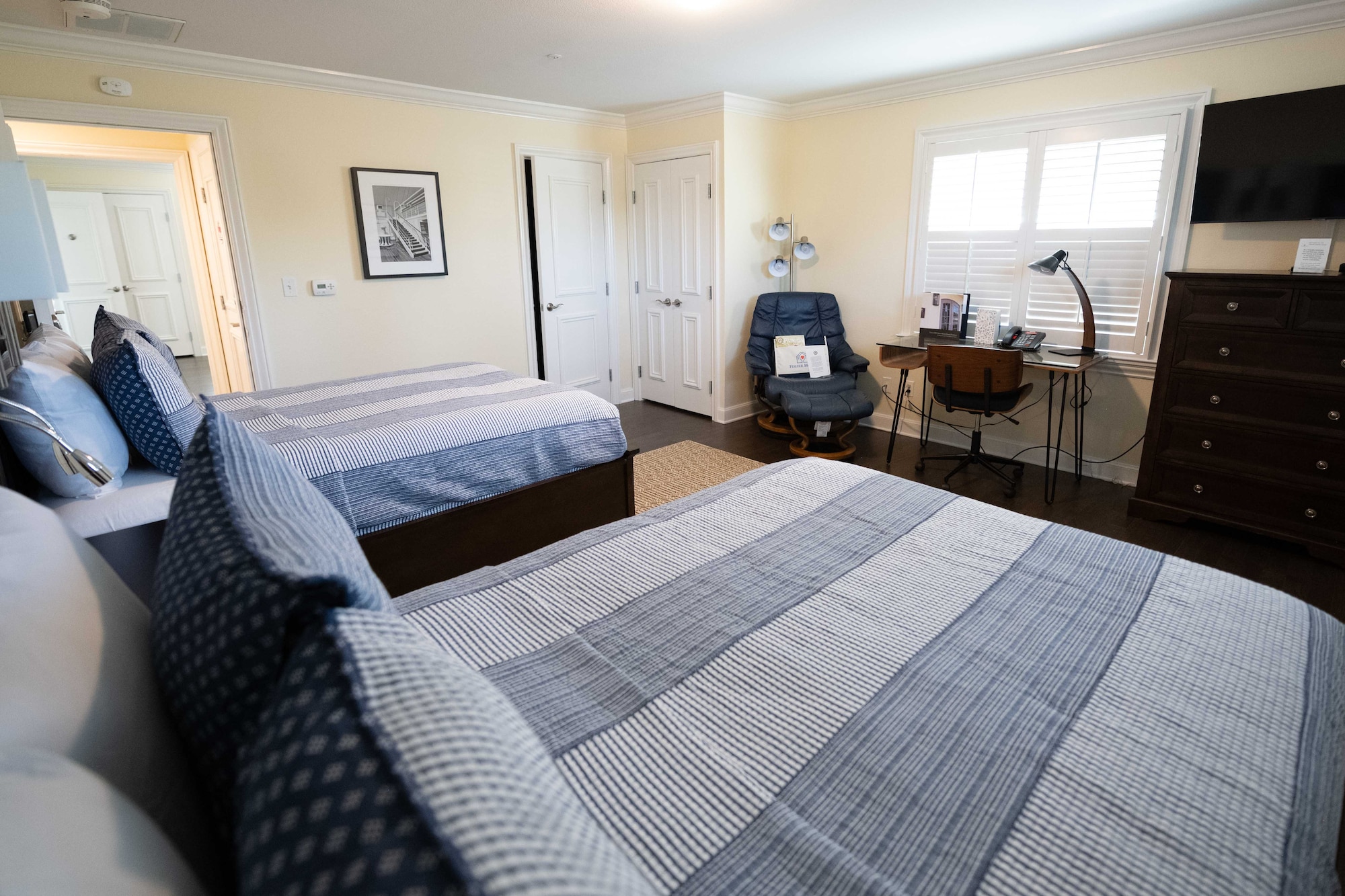 bedroom at Fisher House