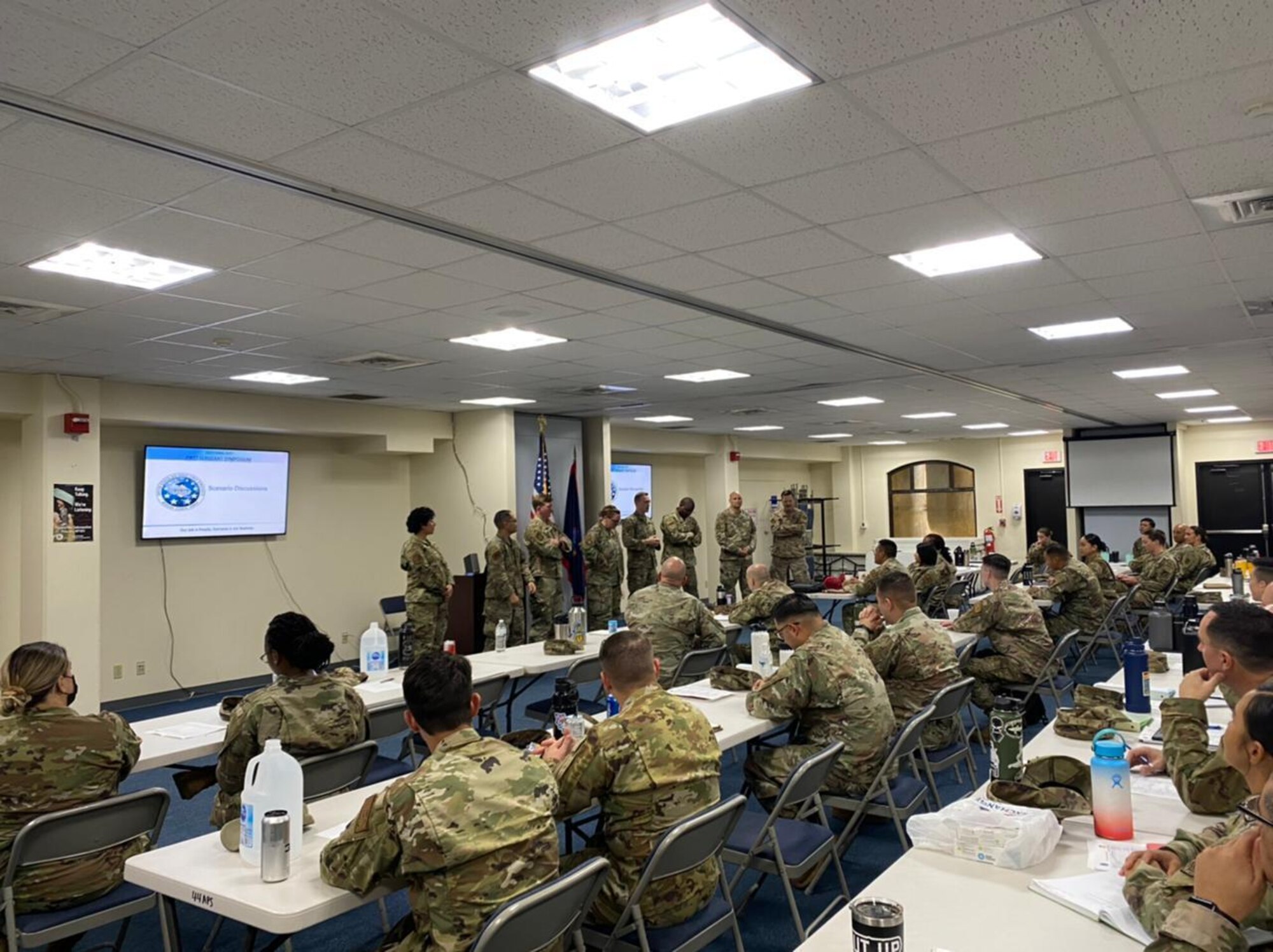 Members of Team Andersen participated in a First Sergeant symposium at Andersen Air Force Base, Oct. 25, 2021.