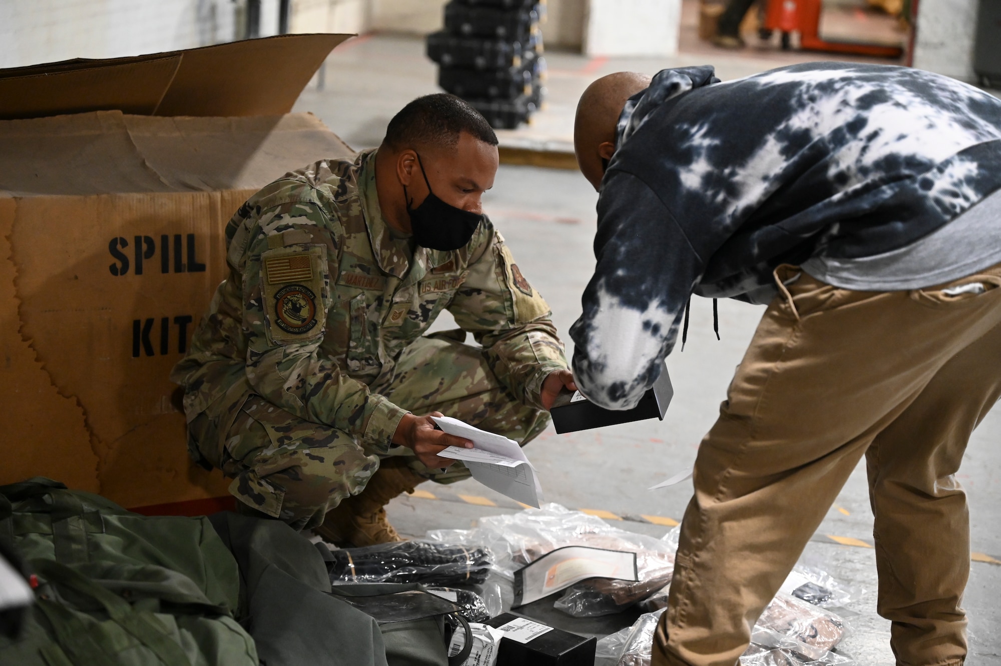 KAFB Airmen and personnel participated in a deployment exercise at Kirtland Air Force Base, N.M., Nov. 3, 2021.