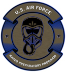 The Air Force Rated Preparatory Program (RPP) provides qualified Airmen interested in cross-training to an Air Force rated career field the opportunity to gain and strengthen basic aviation skills. Program participants receive self-paced ground training, approximately eight flight hours in a Civil Air Patrol Cessna 182 Skylane, and additional training in FAA-certified simulators—helping them become more competitive for rated selection boards. (U.S. Air Force graphic by Lino M. Espinoza, Jr.)