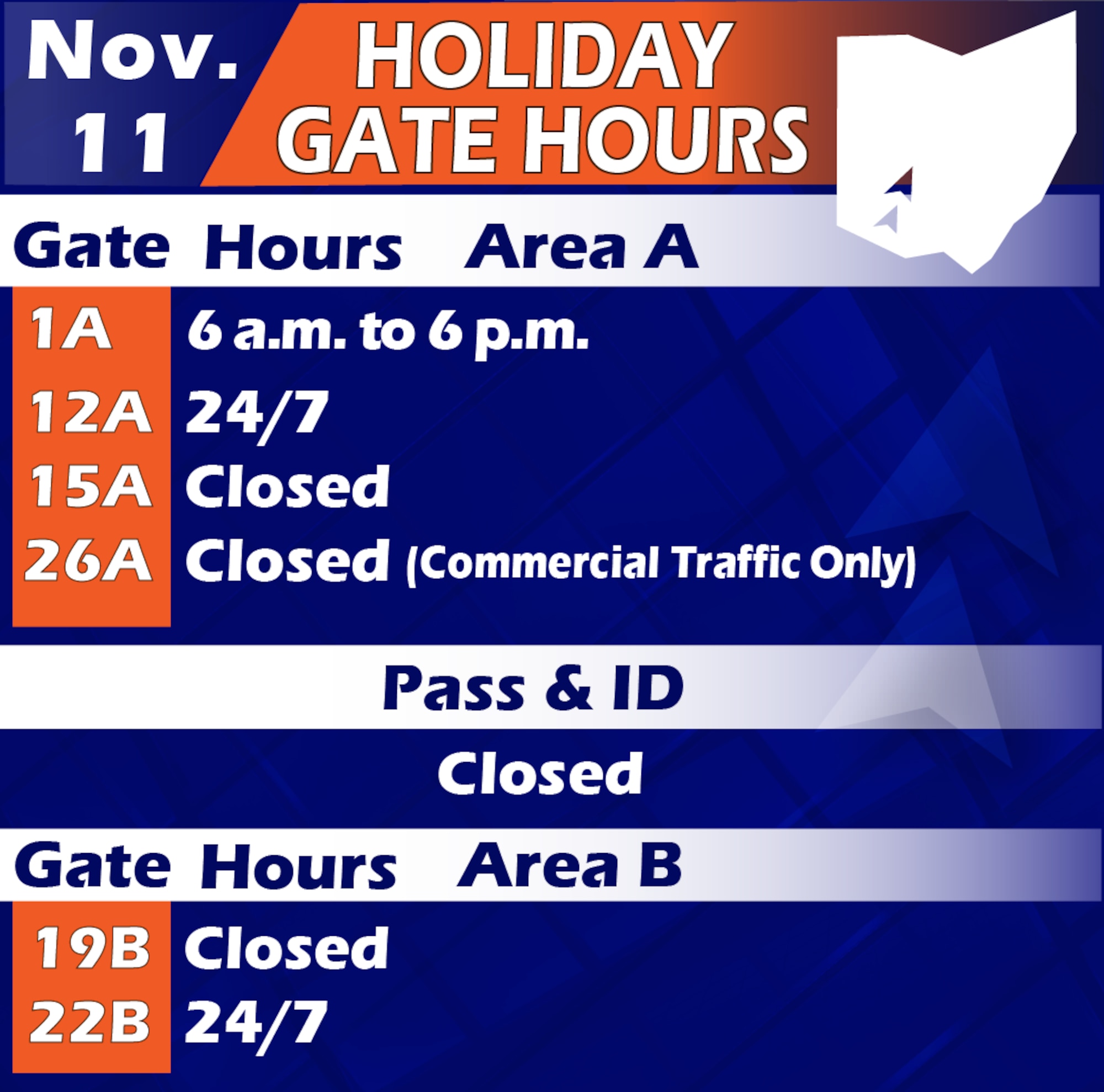 Gate hours