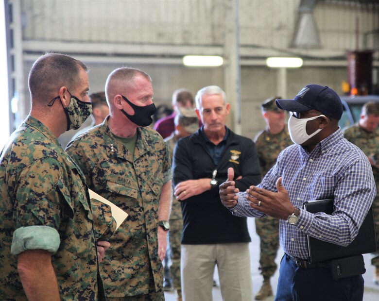 Deputy Commandant for Installations and Logistics Visits MARCORLOGCOM, MCLB-A and BICmd