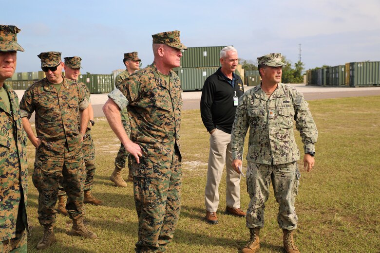 Deputy Commandant for Installations and Logistics Visits MARCORLOGCOM, MCLB-A and BICmd