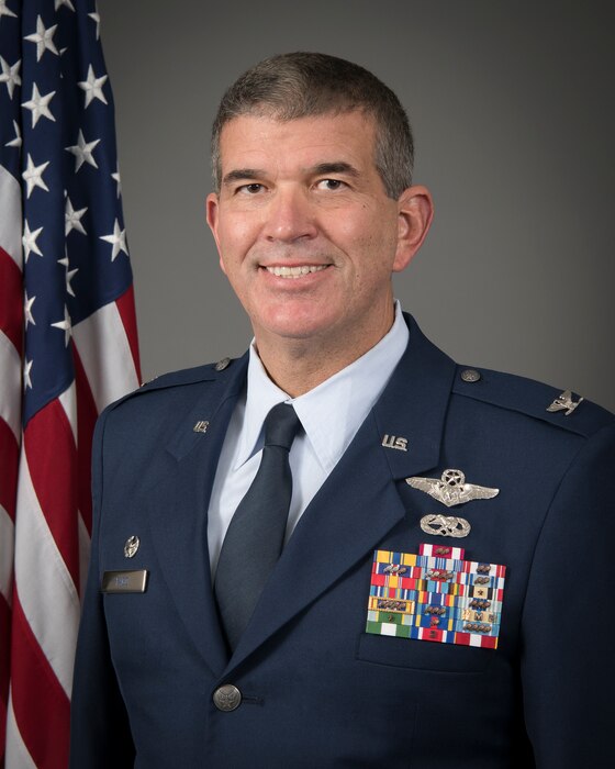 U.S. Air Force Col. Dominic S. Fago poses for an official portrait. (Photo provided)