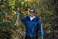 Helping Hand: Soldiers from Novo Selo Training Area assist Bulgarian locals with trash clean-up