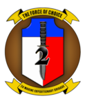 The official logo for 2d Marine Expedition Brigade.