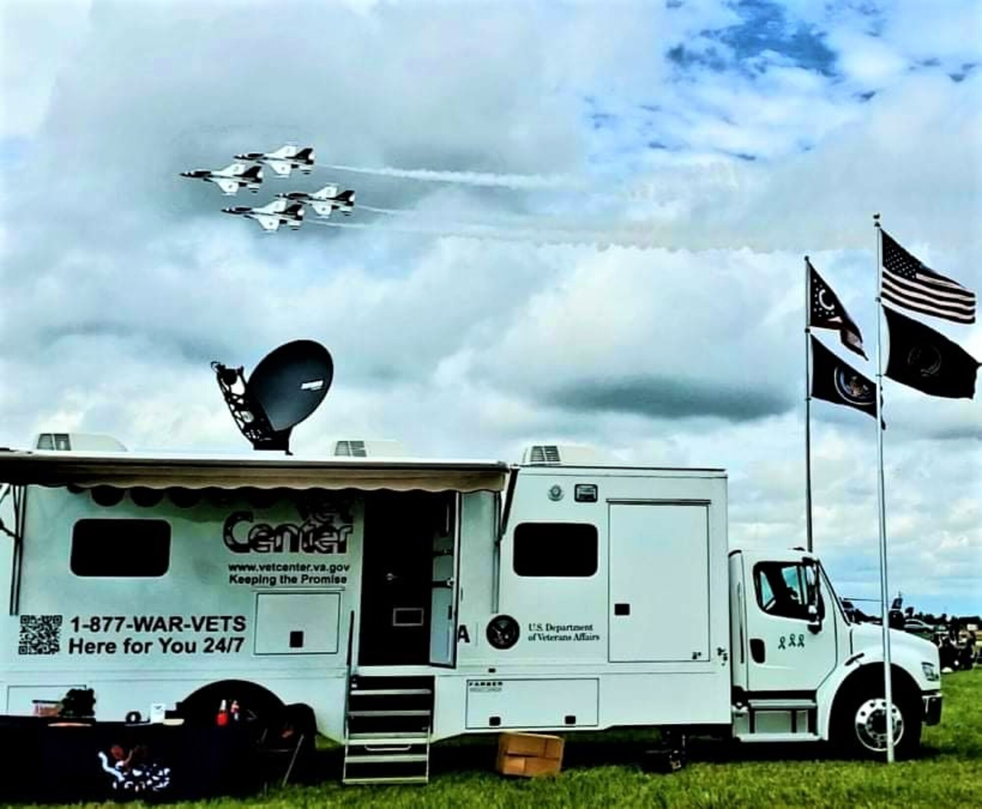 The Dayton Mobile Vet Center, which travels around the local community, provides community outreach and a variety of mental health services to active-duty and retired military, reservists, Guard and families. The Dayton Vet Center prioritizes confidentiality while helping build meaningful connections and develop tools to achieve success in both military and civilian lives. (Contributed photo)