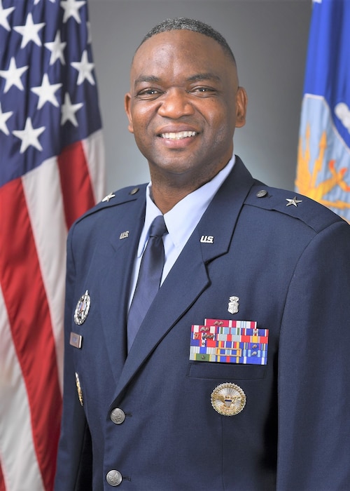 This is the official portrait of Brig. Gen. Alfred K. Flowers, Jr..