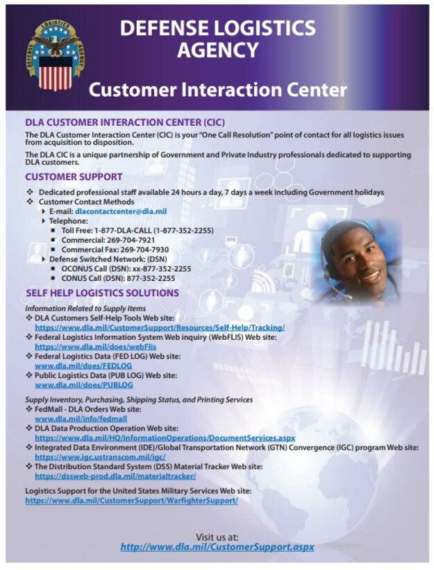 DLA Customer Interaction Center Brochure