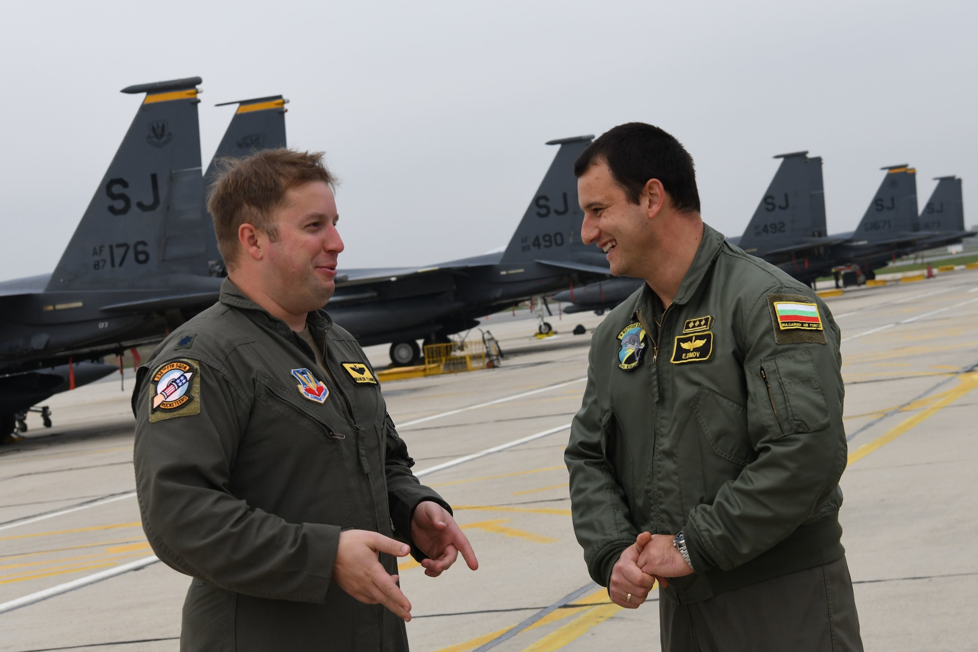 U.S., Bulgarian aircrews “ACE” Castle Forge together