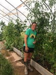Nikki Parker, wife of Maj. Chris Parker of the West Virginia National Guard’s 111th Engineering Brigade, is supplying fresh vegetables to restaurants thanks to connections made through Patriot Guardens, an agricultural initiative of the West Virginia National Guard. (Courtesy Photo)