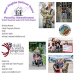 Graphic highlighting WVNG family programs. (U.S. Army National Guard graphic by Edwin L. Wriston)