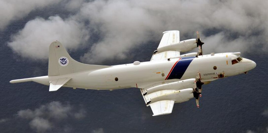 File photo of a Customs and Border Protection Air and Marine Operations (AMO) P-3 Airborne Long Range Tracker aircraft.