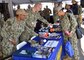Representatives from MyNAVY HR were on hand to provide information about programs and career options at the Career Development Symposium and Trade Show at Naval Base San Diego.