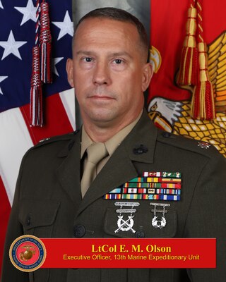 Col. Stuart W. Glenn > 13th Marine Expeditionary Unit > Leaders