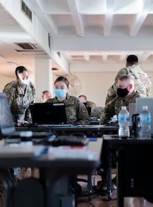 94th Military Police Company Soldiers prepare before mobilization