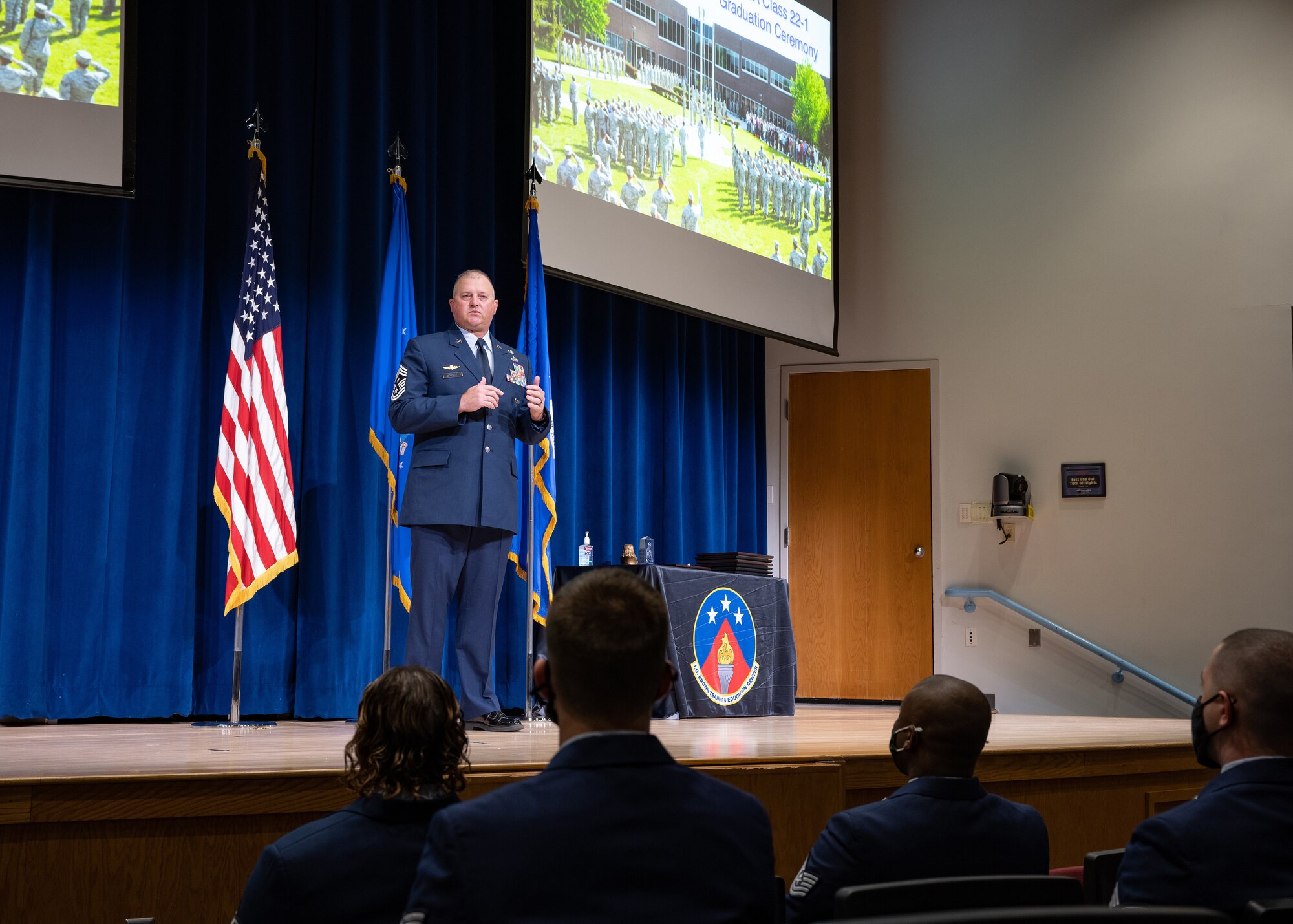 NCO Academy graduation ceremony