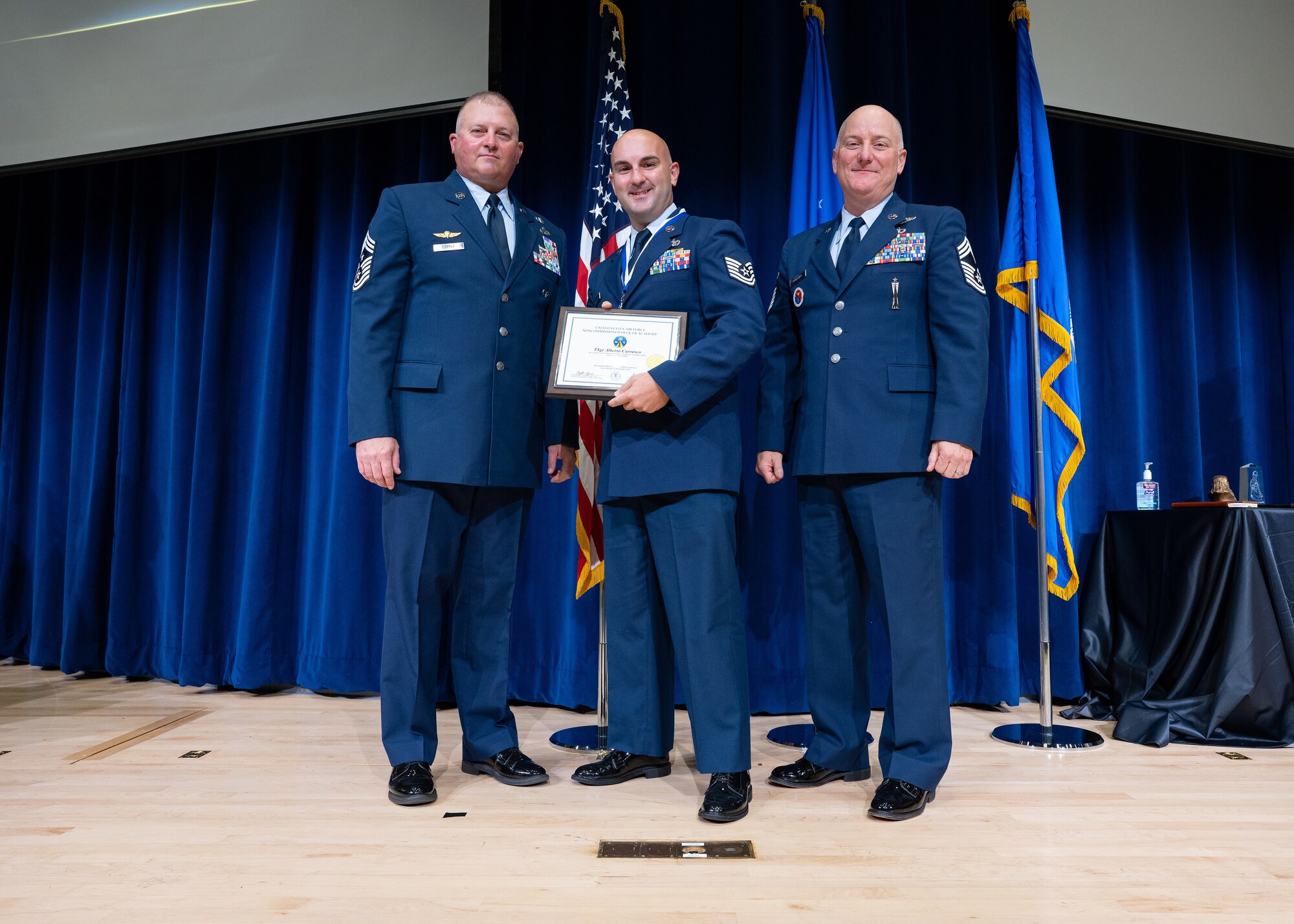 NCO Academy graduation ceremony