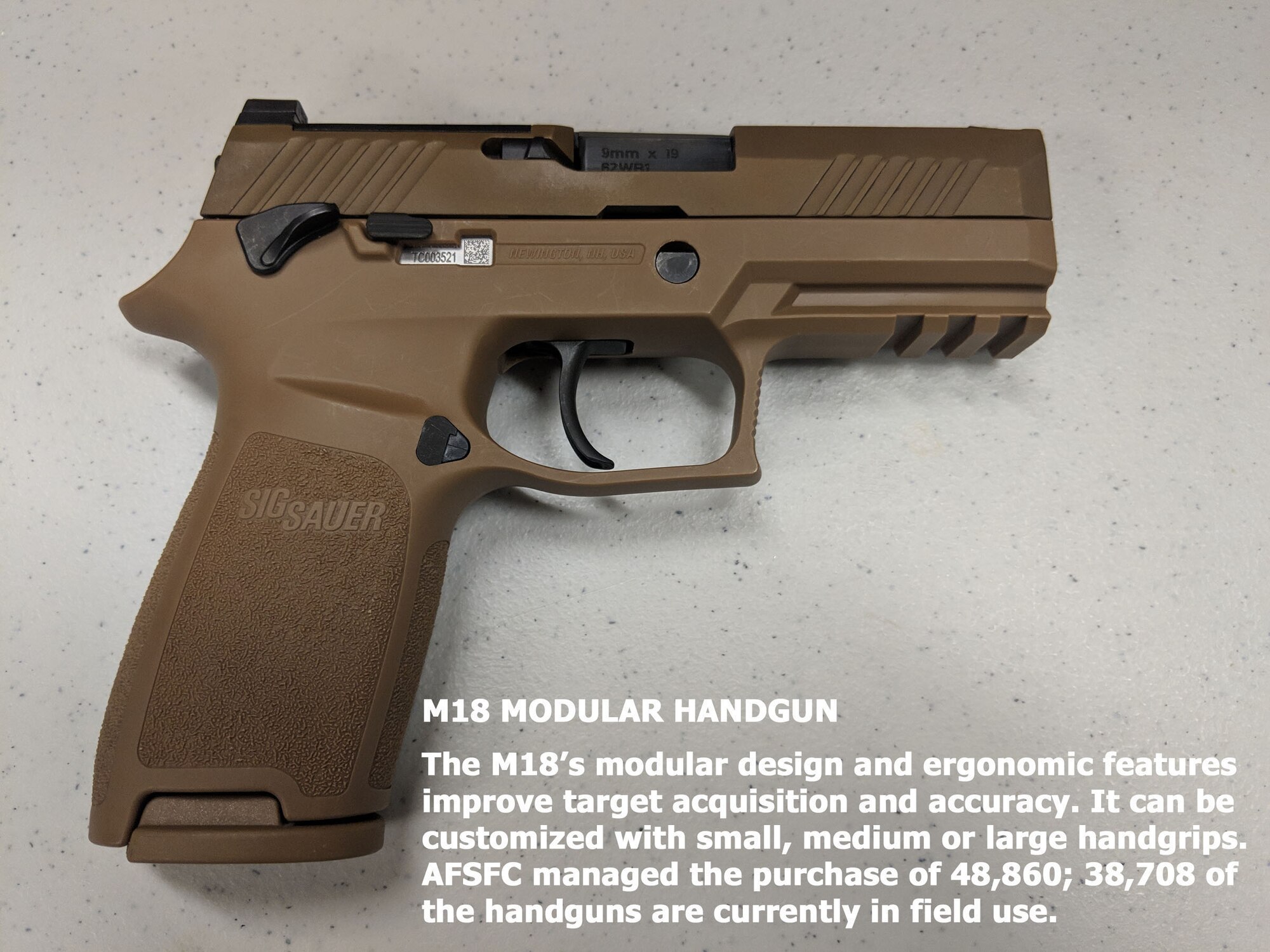 Security Forces M18 Modular Handgun