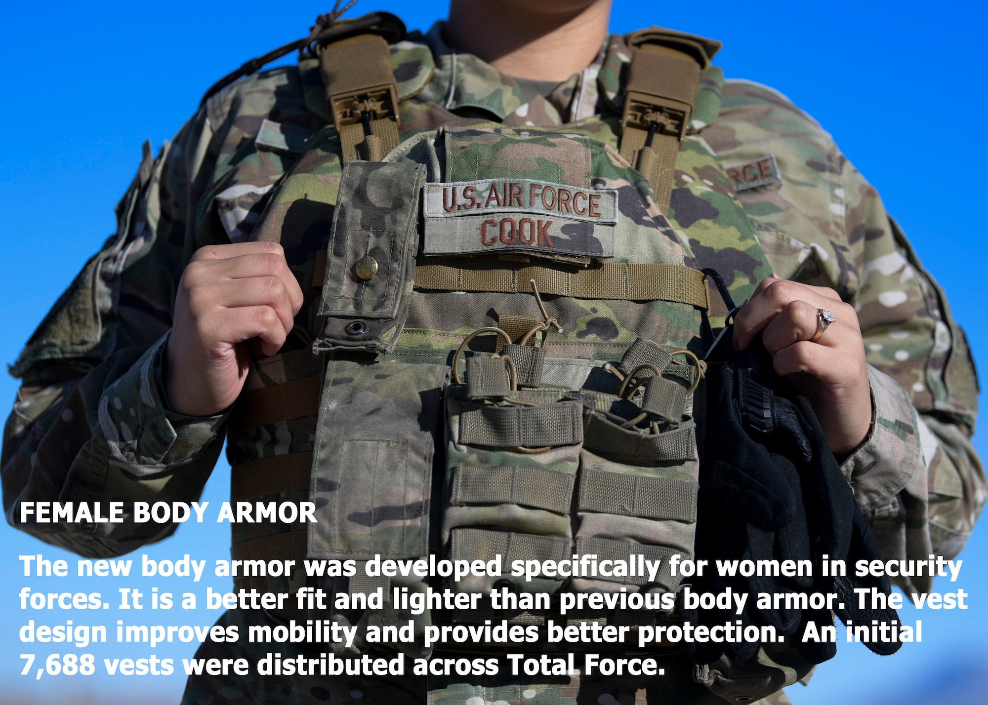 Security Forces Female Body Armor