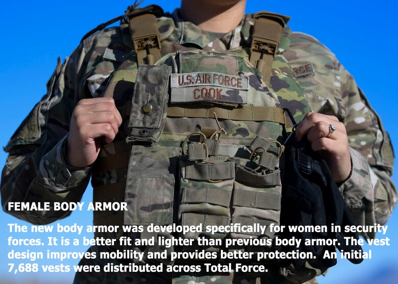 Security Forces Female Body Armor