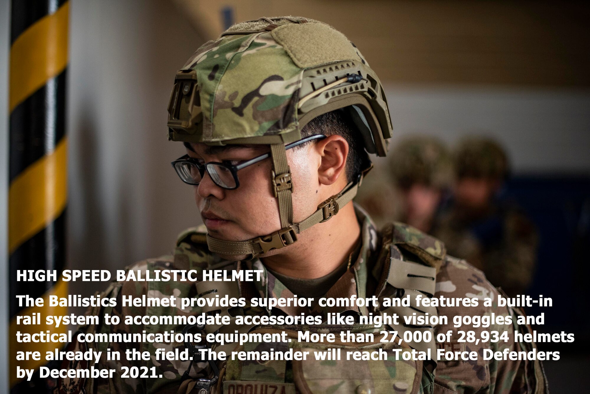 Security Forces High Speed Ballistic Helmet