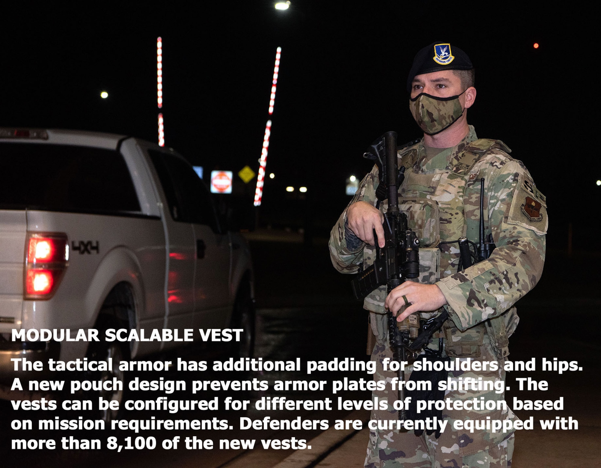 Security Forces Modular Scalable Vest