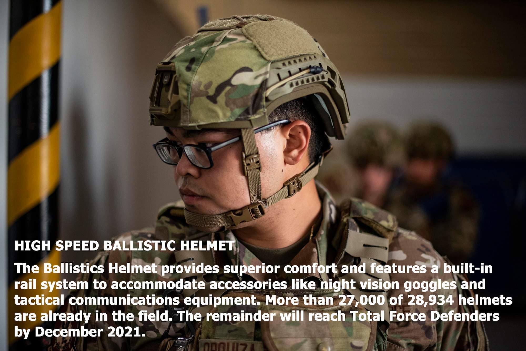 Security Forces High Speed Ballistic Helmet